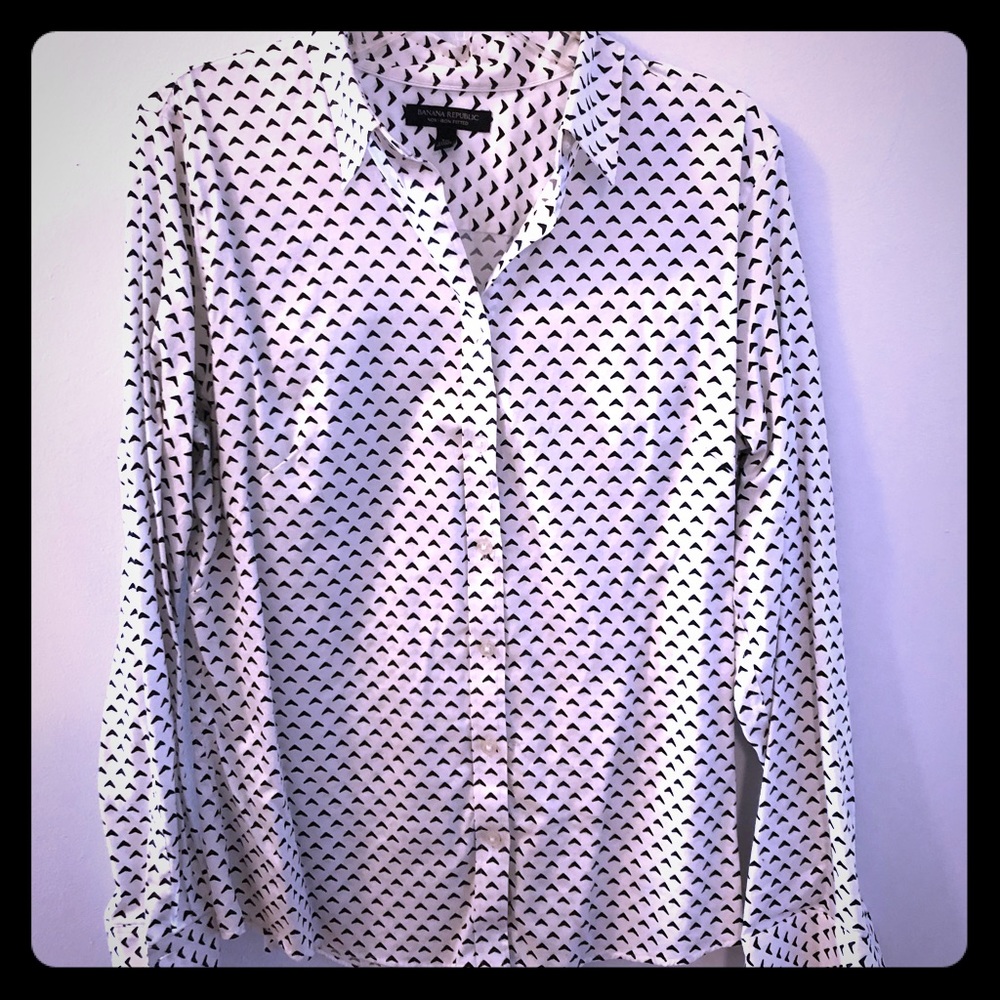 Banana Republic non-iron fitted shirt